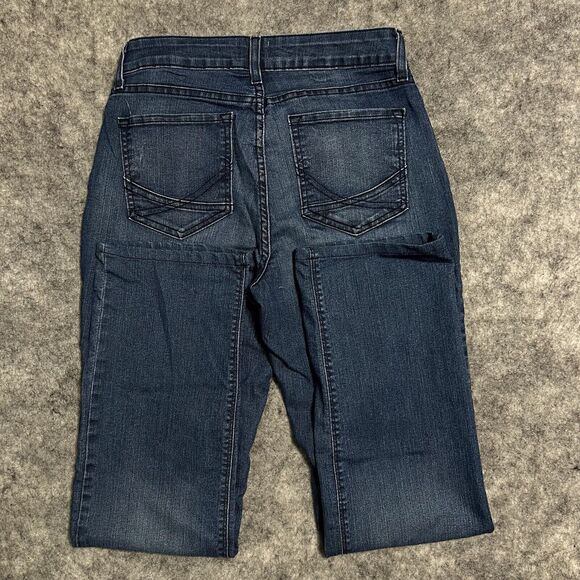 NYDJ Not Your Daughter's Jeans Marilyn Straight Women's 6 Lift Tuck Blue Denim - Picture 13 of 17